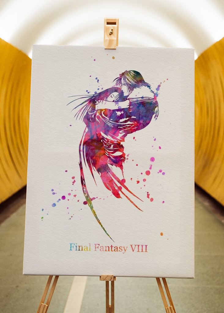 Final Fantasy VIII Akvarel