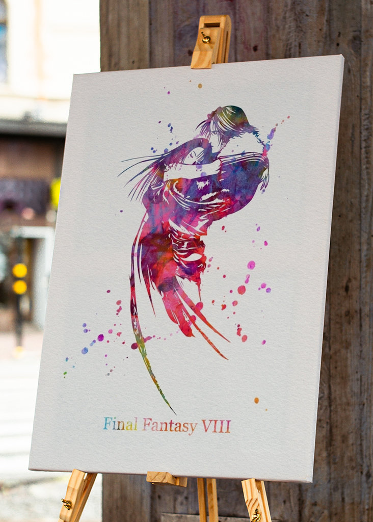 Final Fantasy VIII Akvarel