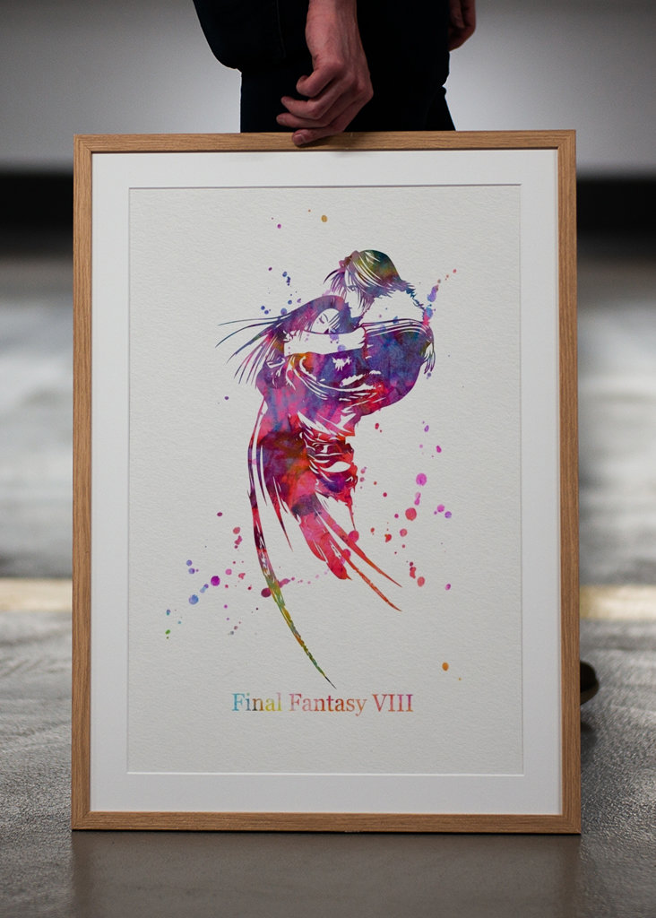 Final Fantasy VIII Akvarel