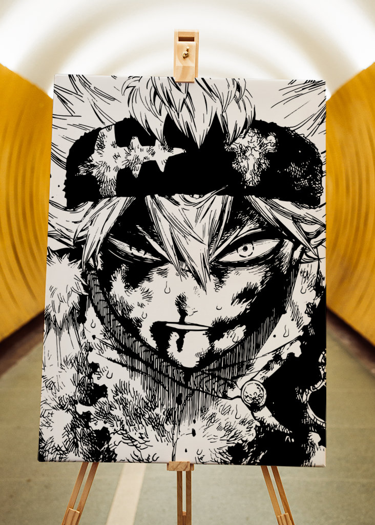 Asta Black Clover-Manga