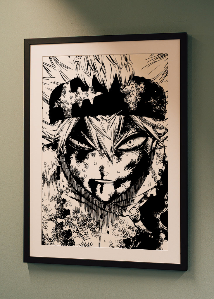 Asta Black Clover-Manga