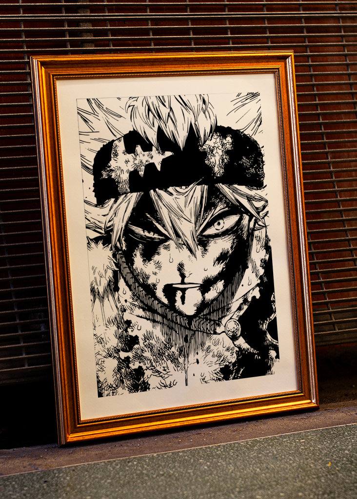 Asta Black Clover-Manga