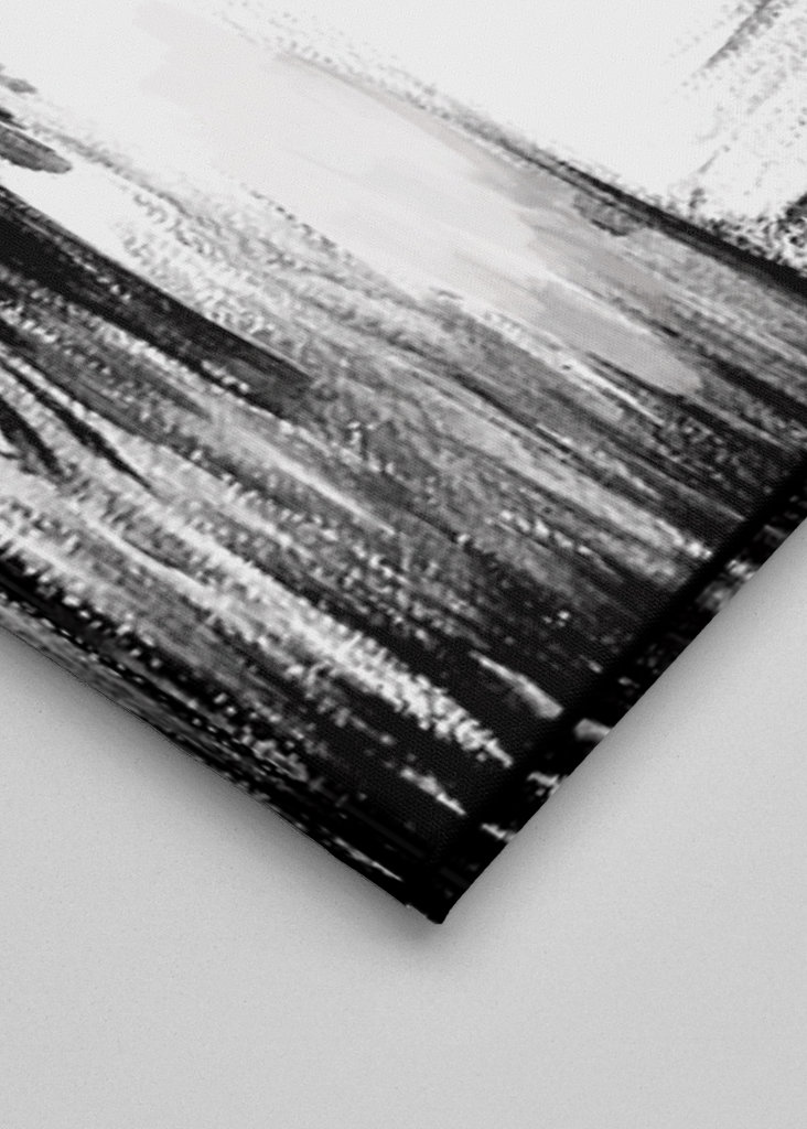 Ballerina puppet black white 