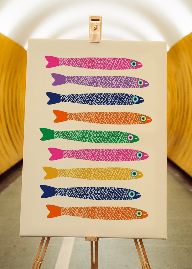 ANSJOS Rainbow Fish Cream