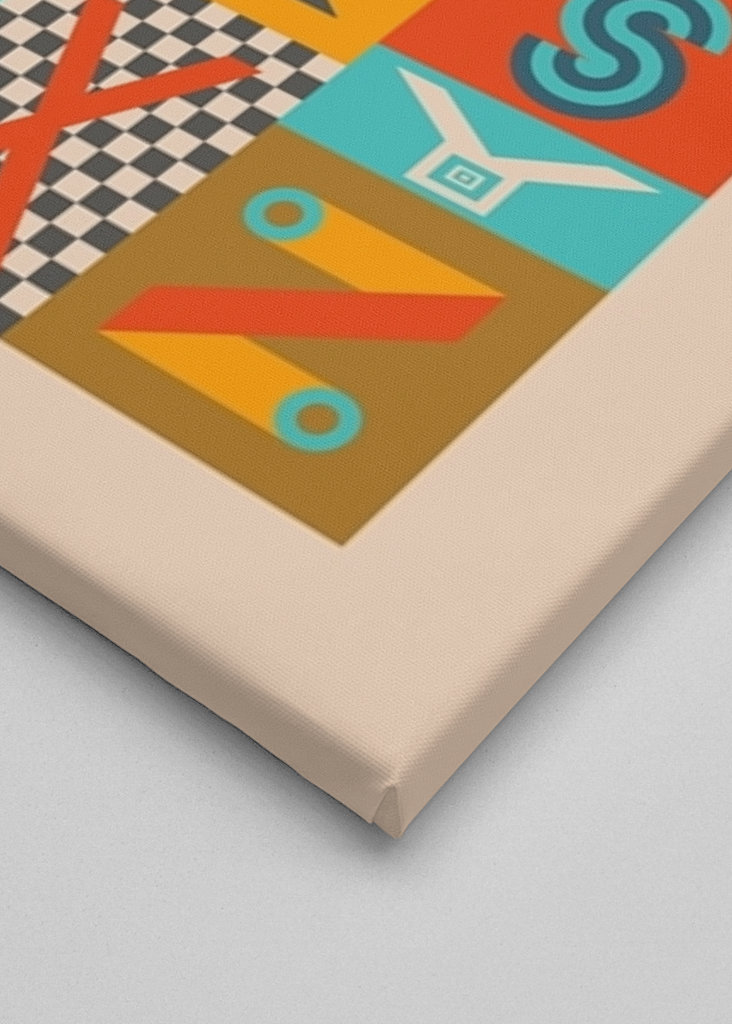 GEOMETRIC ABCs Alphabet Letter