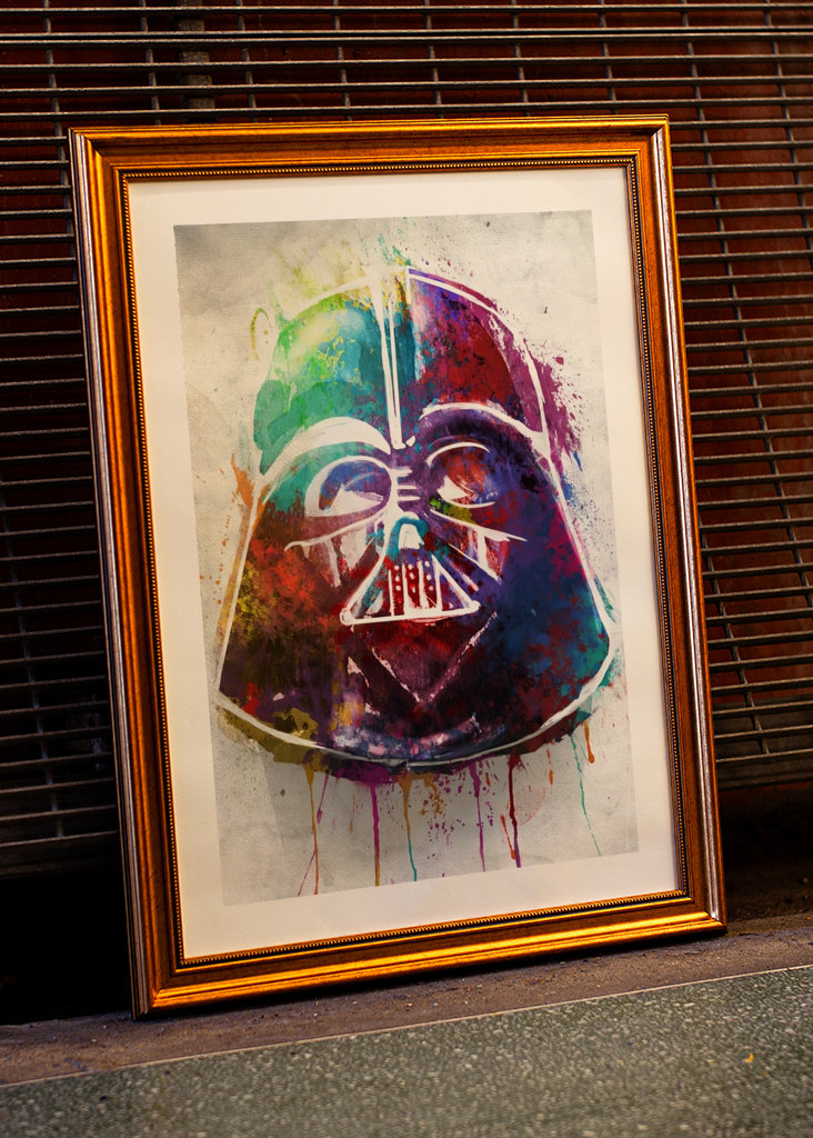 Watercolor Star Wars