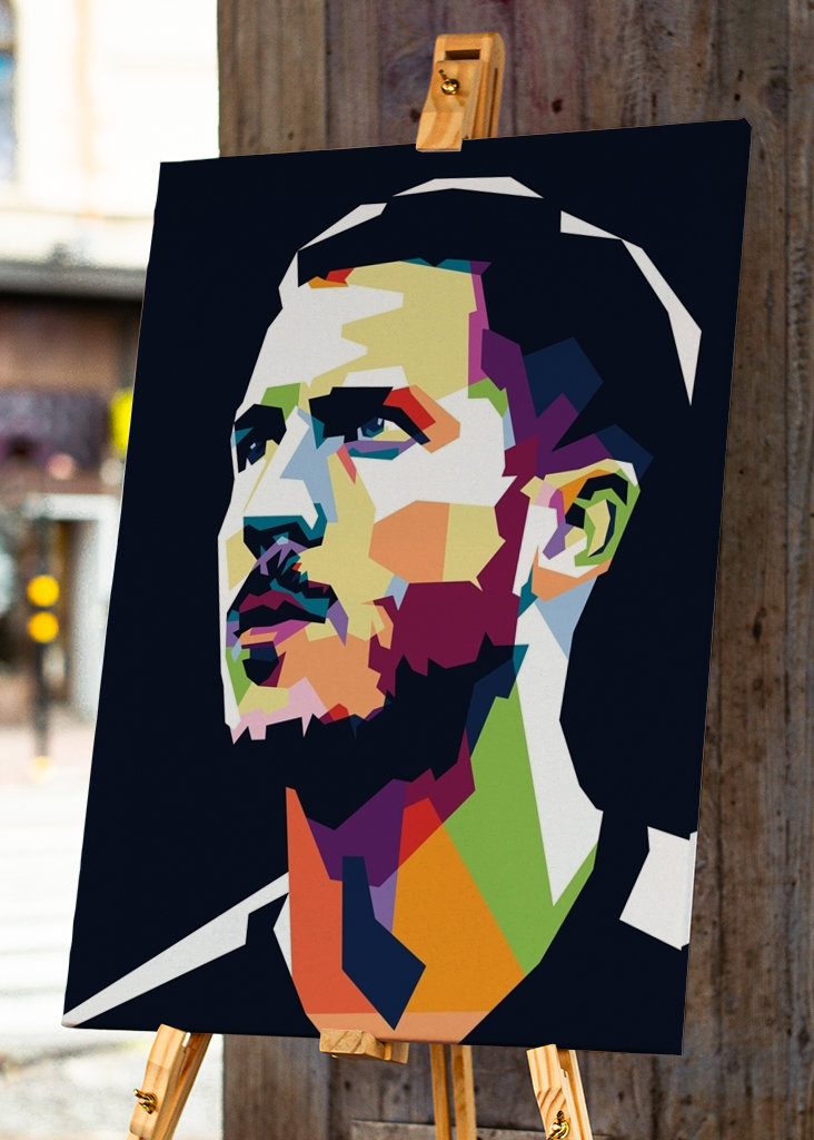 Eden Hazard pop art