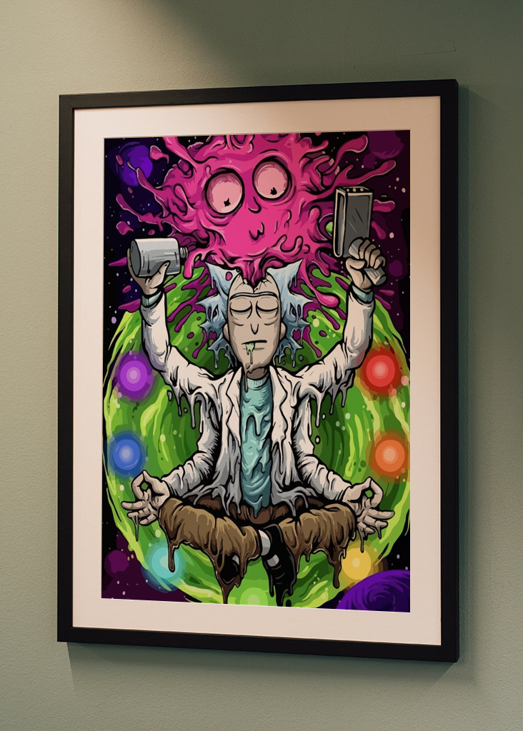 Rick Sanchez meditiert