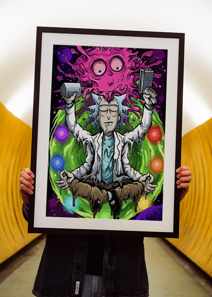 Rick Sanchez meditiert