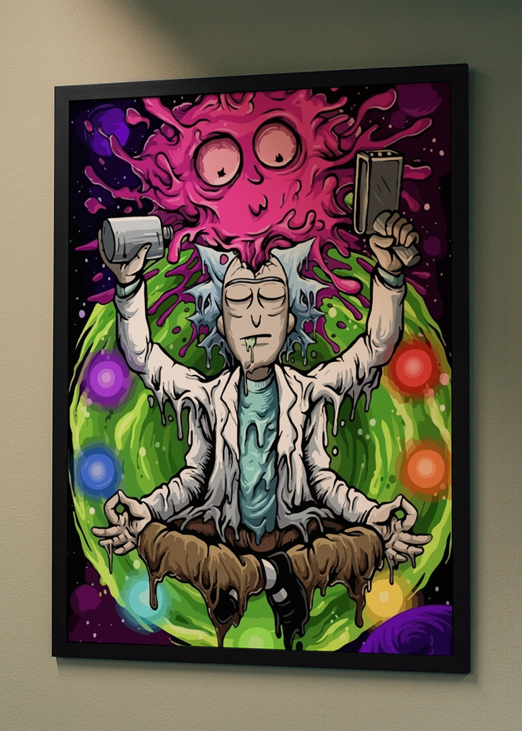 Rick Sanchez meditiert