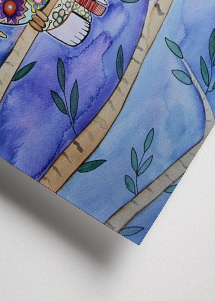 Lindo mochuelo por la noche