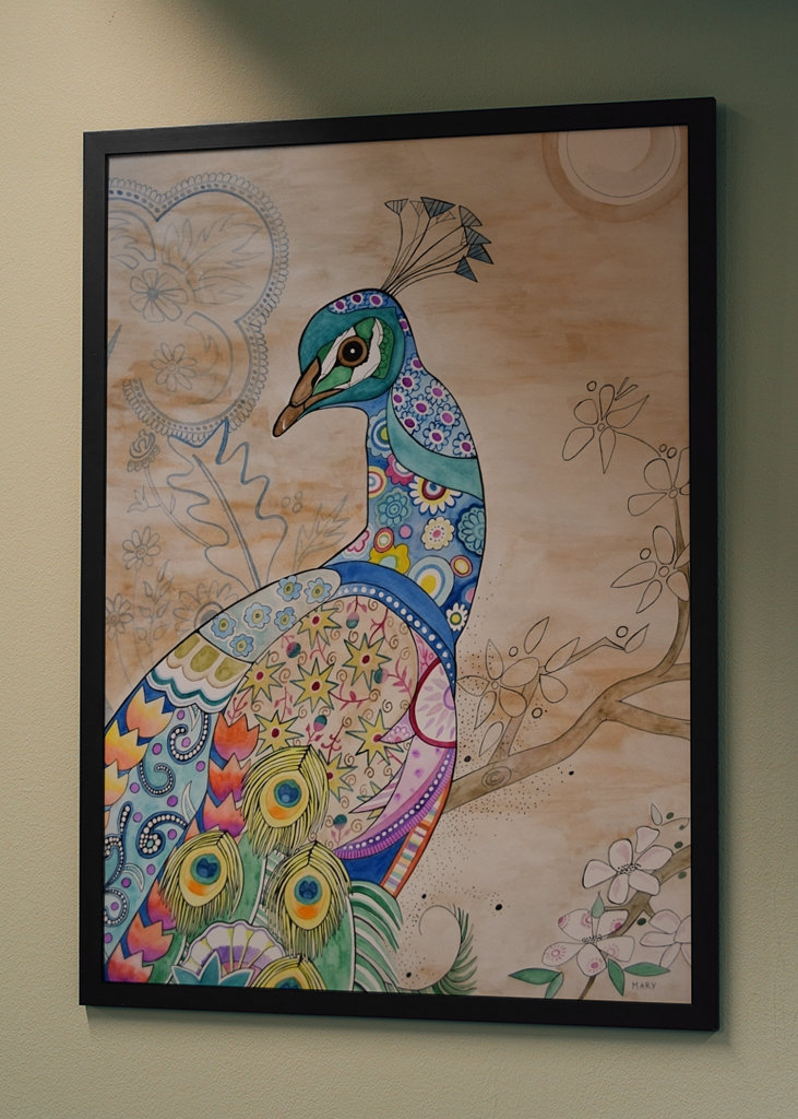 Den stolte påfuglen