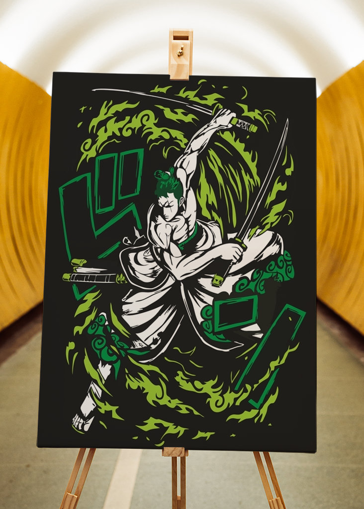 Roronoa Zoro vert