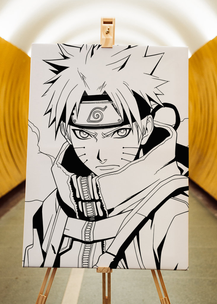 Uzumaki Naruto Manga art