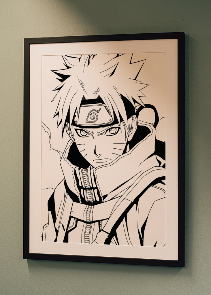 Uzumaki Naruto Manga art