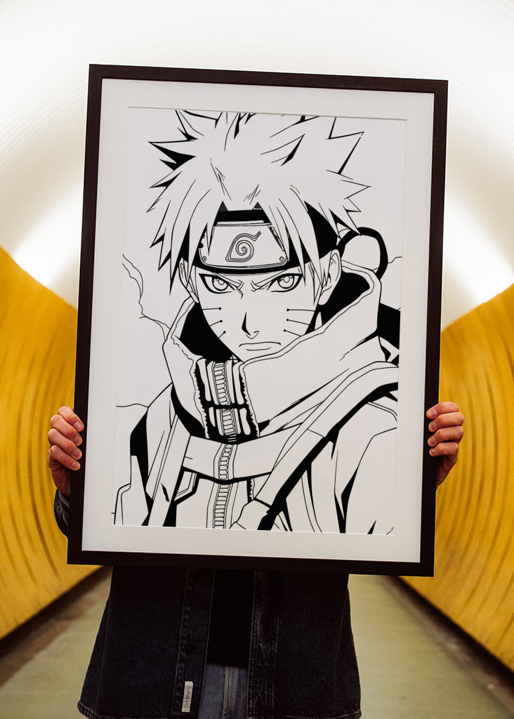 Uzumaki Naruto Manga art