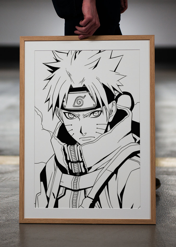 Uzumaki Naruto Manga art