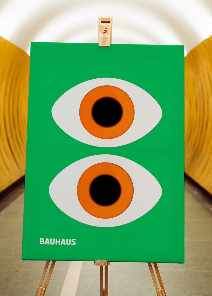 Bauhaus Grünes Auge