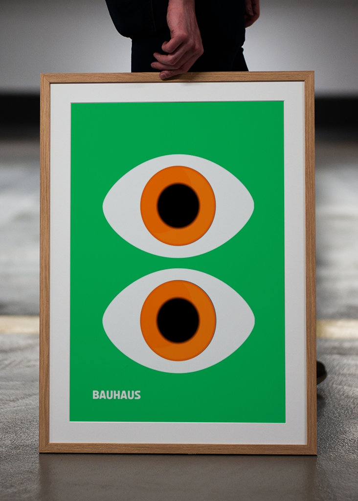 Bauhaus Grünes Auge