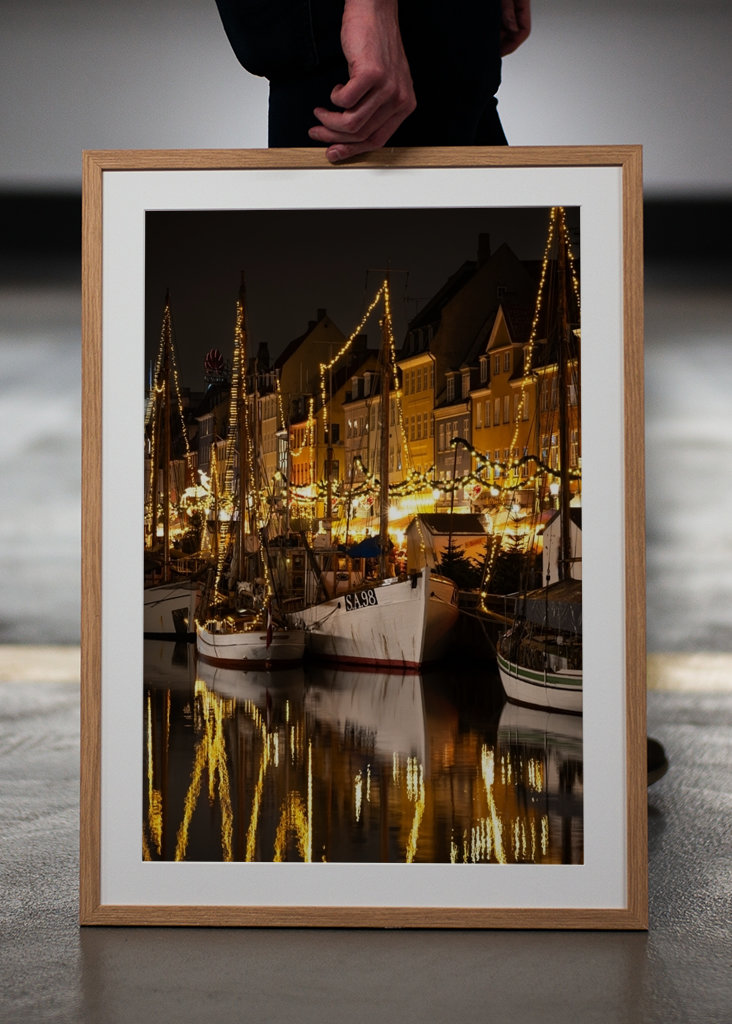  Christmas lights in Nyhavn