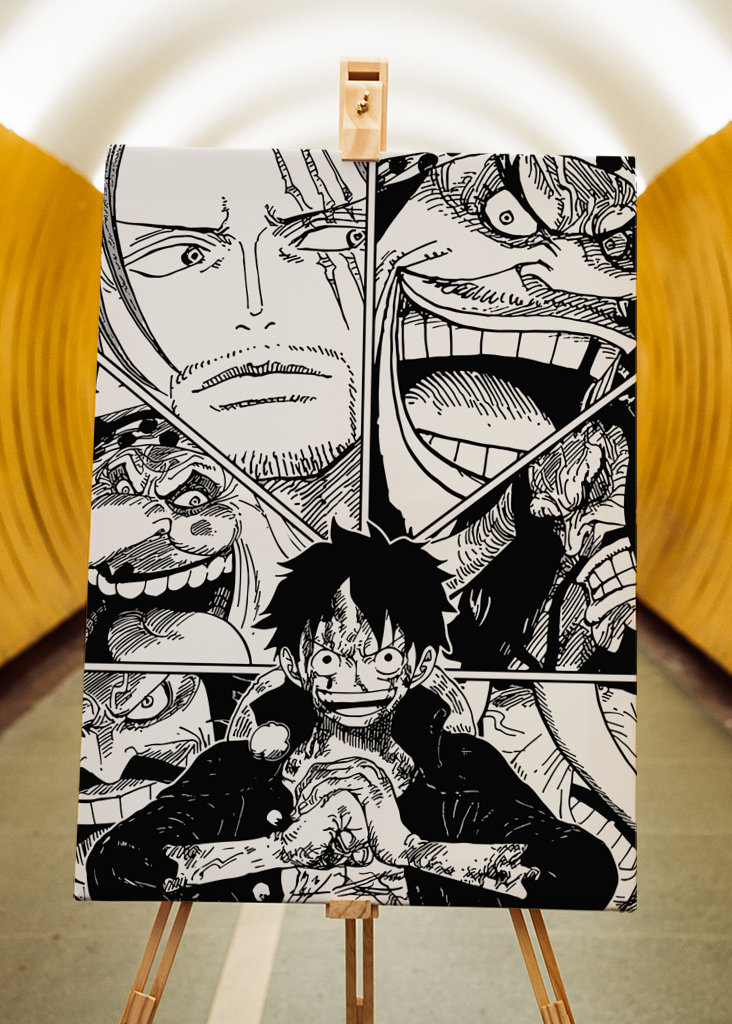 One Piece manga art