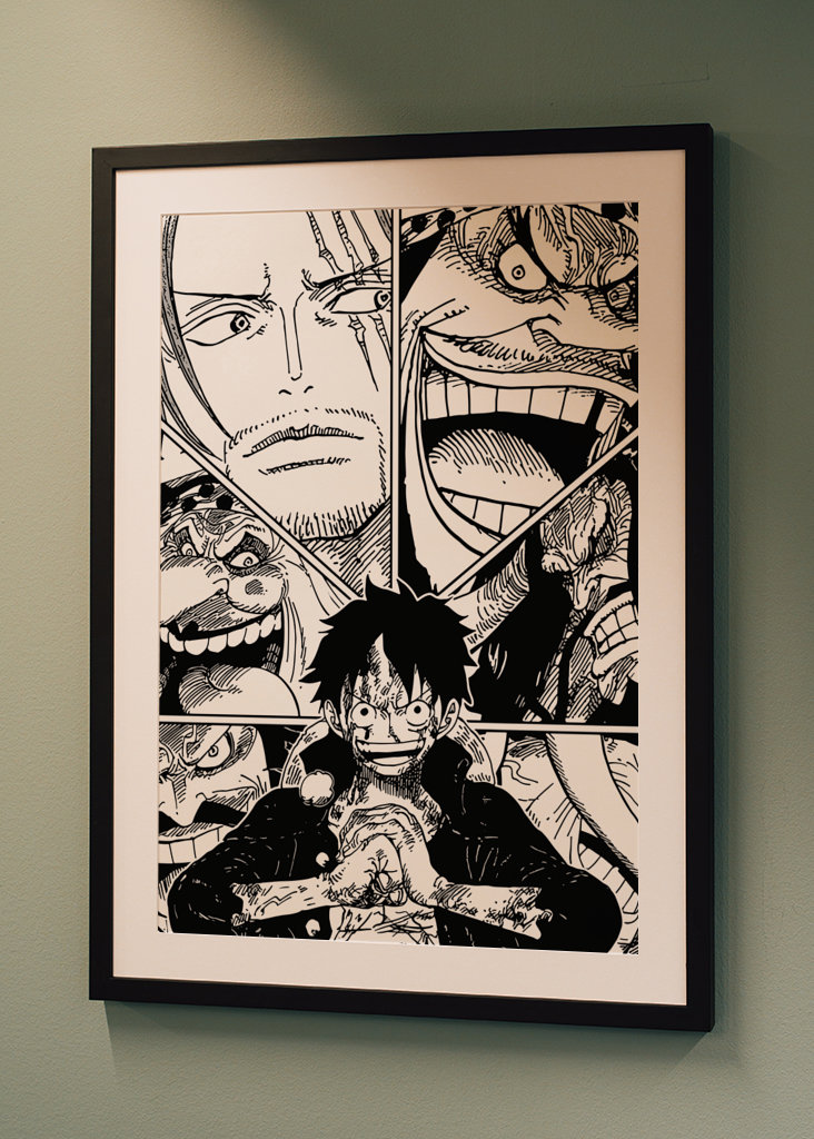 One Piece manga art