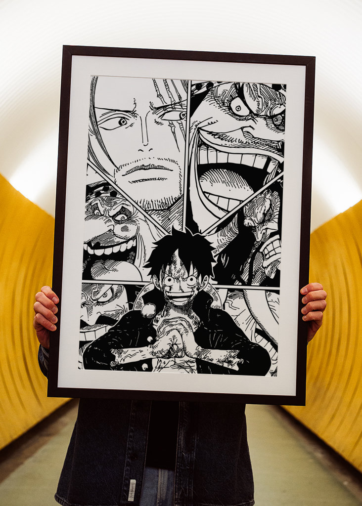 One Piece manga art
