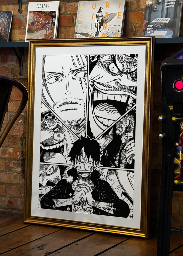 One Piece manga art