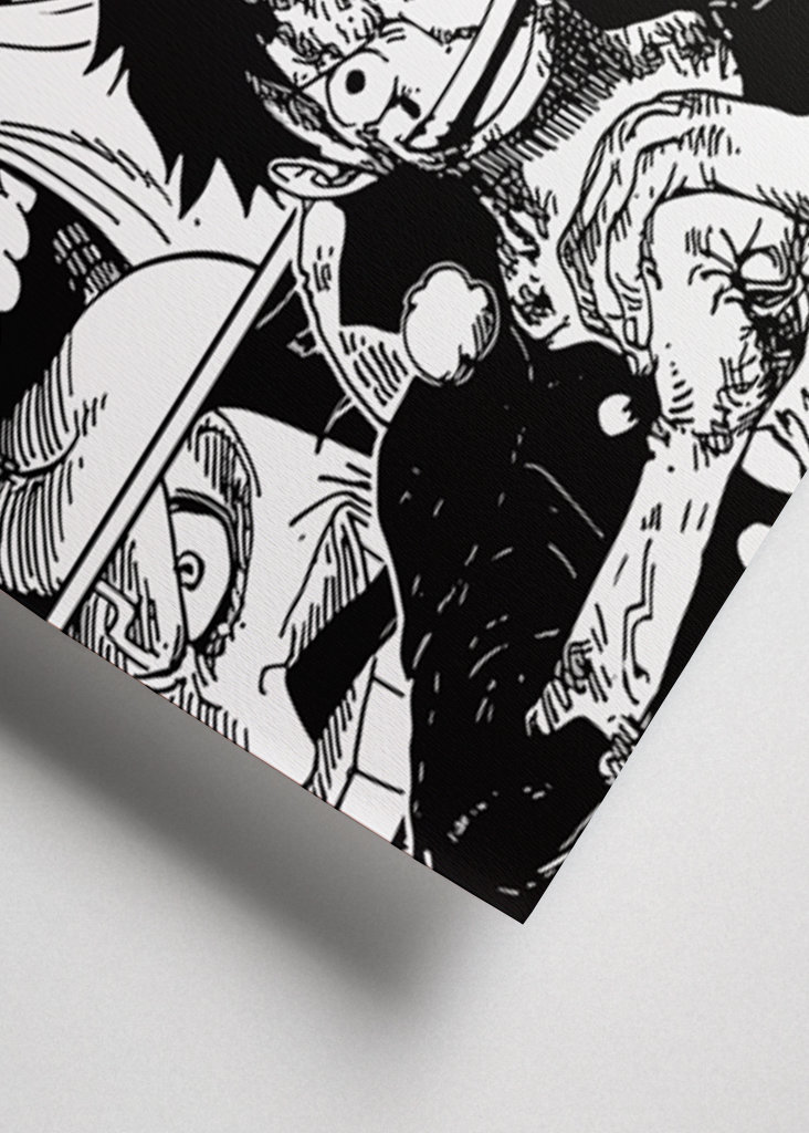 One Piece manga art
