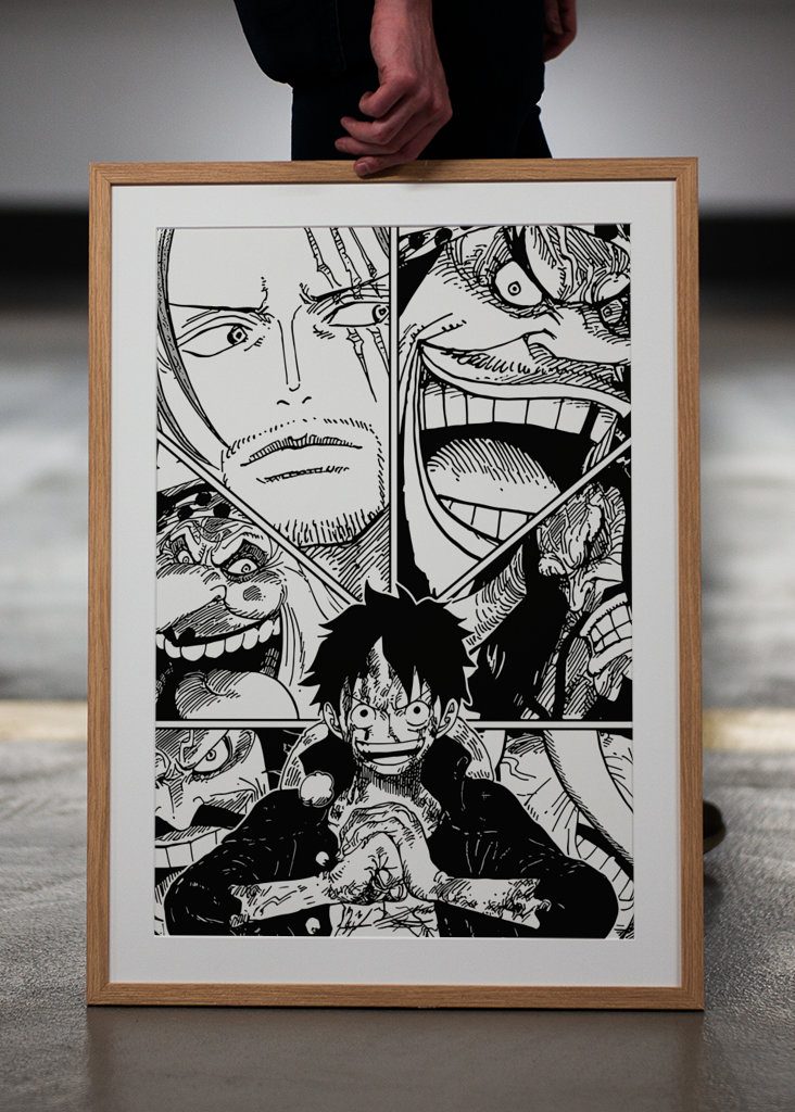 One Piece manga art