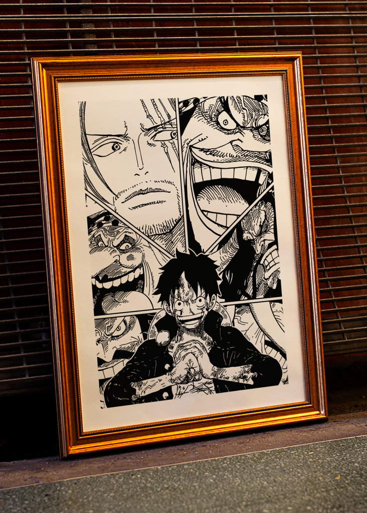 One Piece manga art