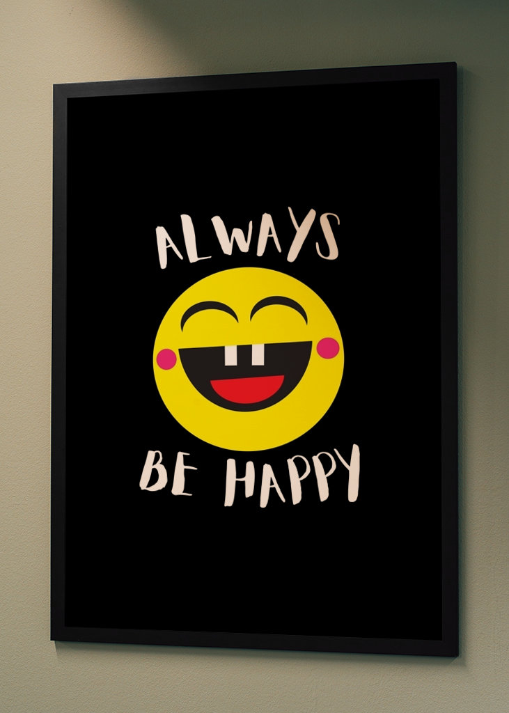 Sei immer glücklich 