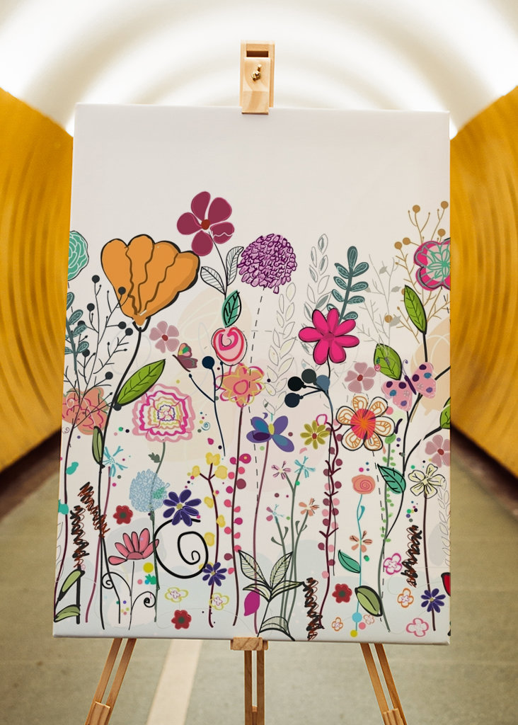 Colorful wildflowers 