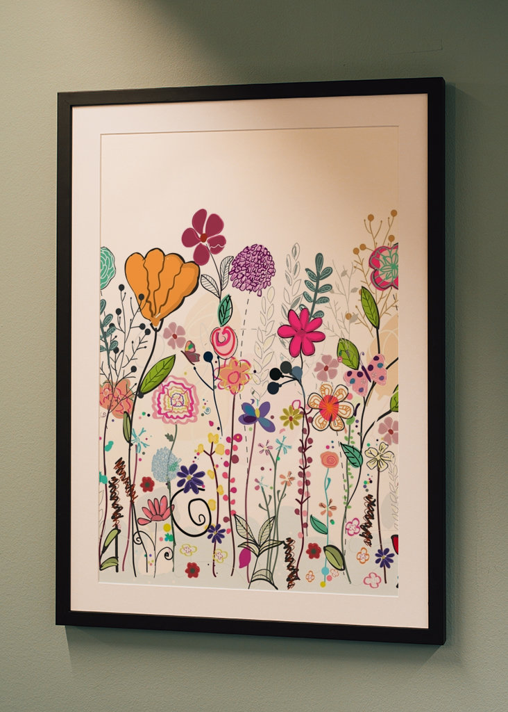 Colorful wildflowers 