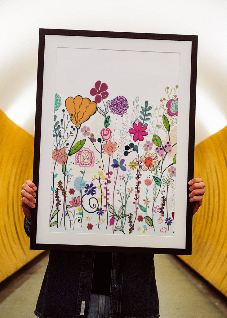 Colorful wildflowers 