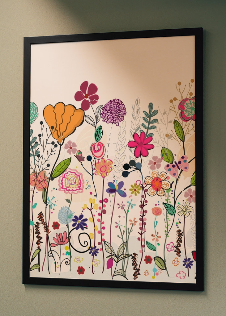 Colorful wildflowers 