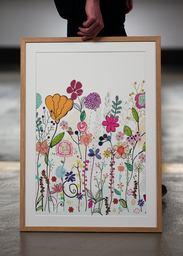 Colorful wildflowers 