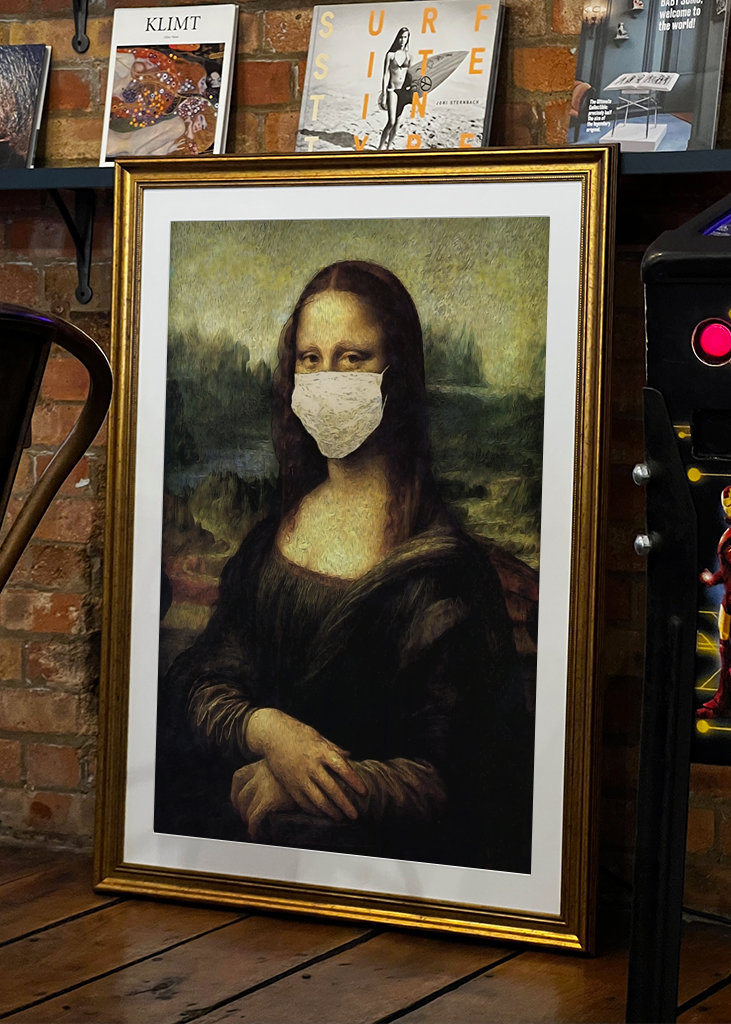 Maske Mona Lisa