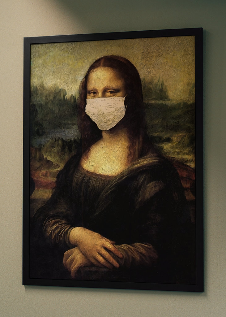 Maske Mona Lisa