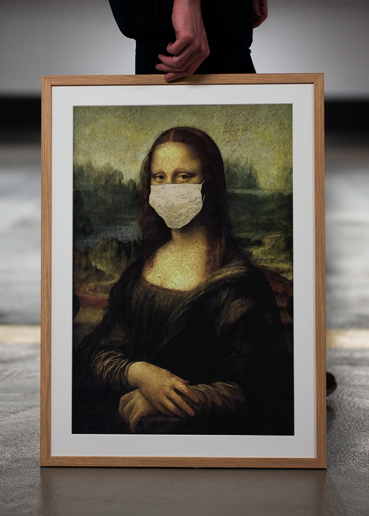 Maske Mona Lisa