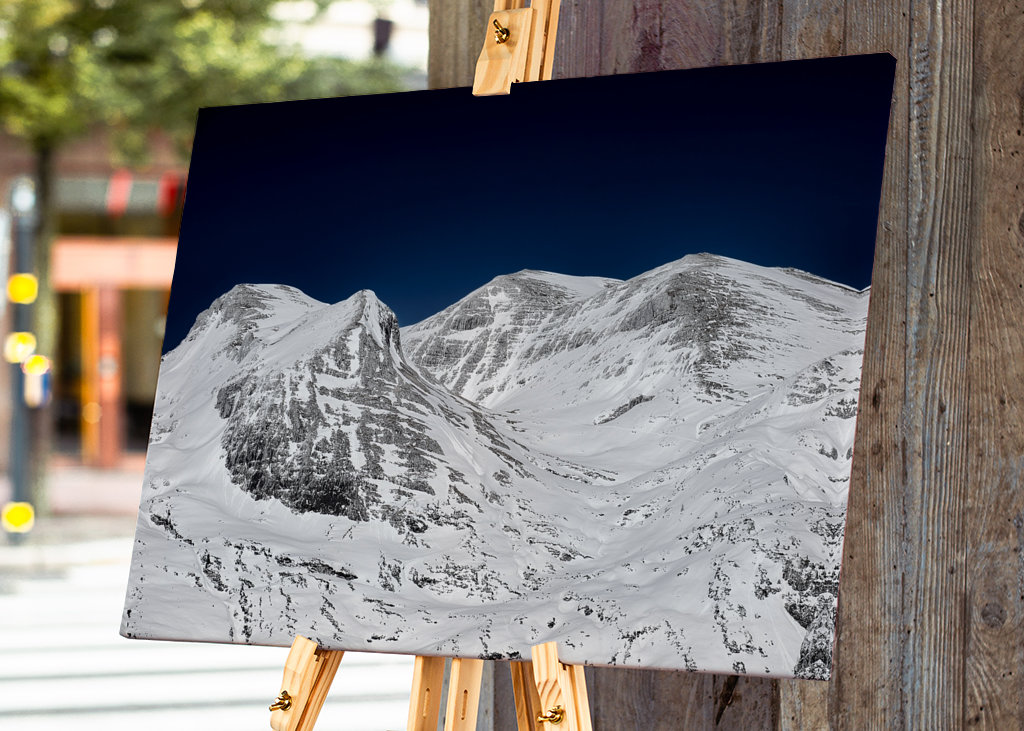 Schneebedeckte Berge