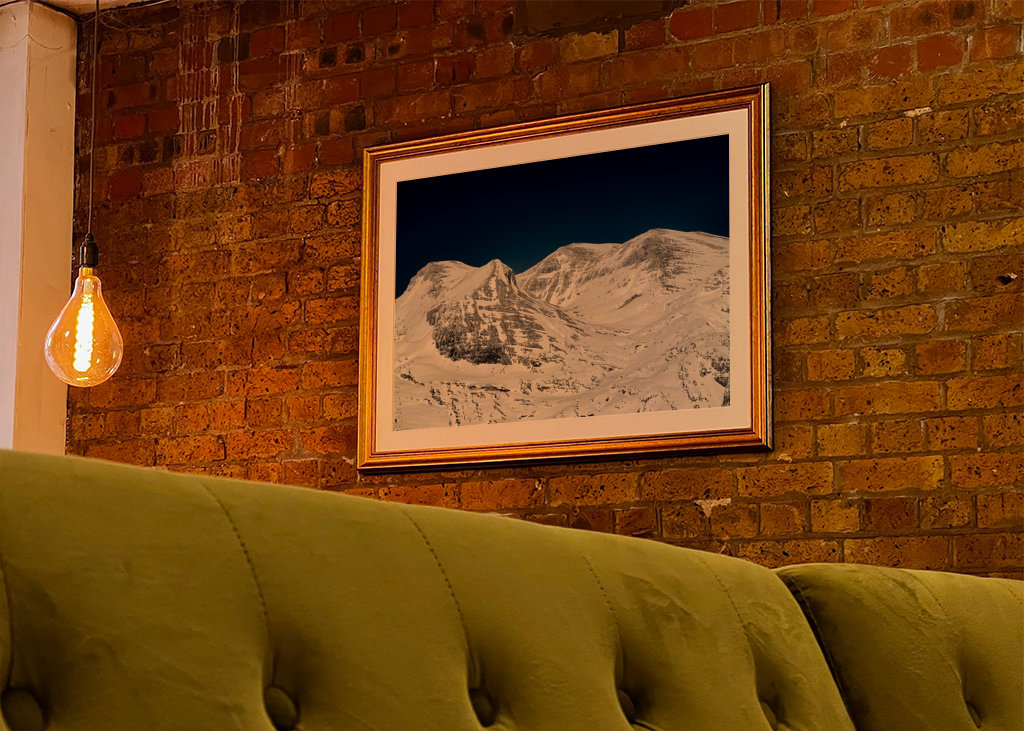 Schneebedeckte Berge