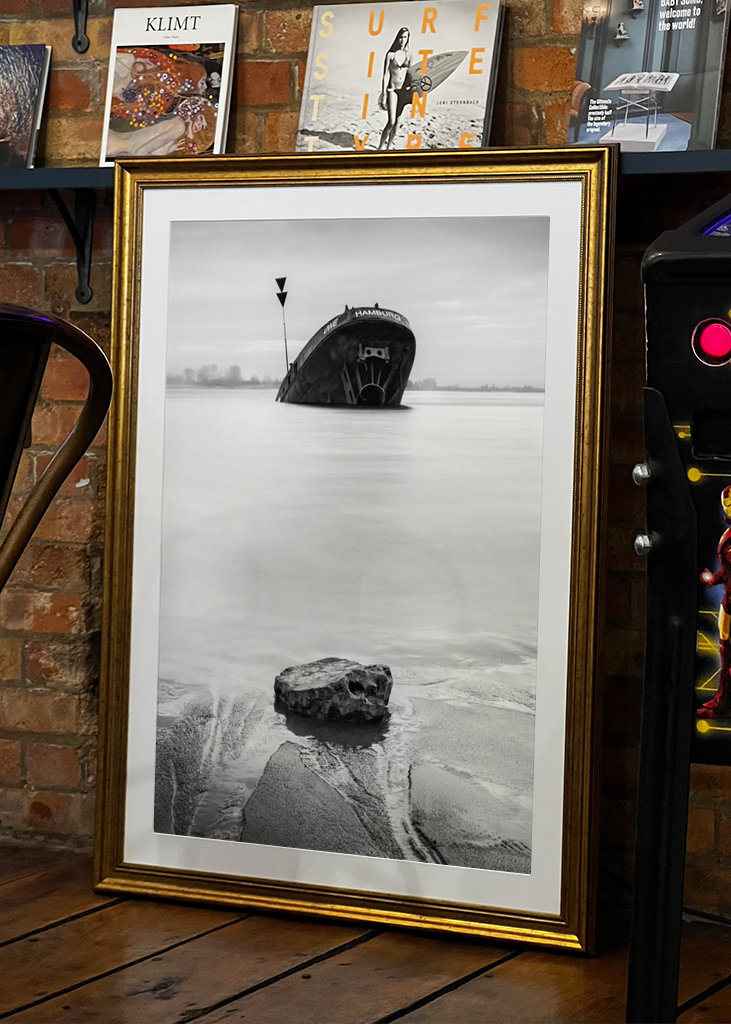 Schiffswrack Uwe Hamburg