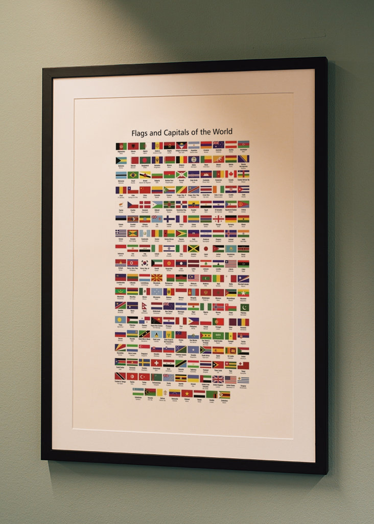 Vlajky a hlavní města světa