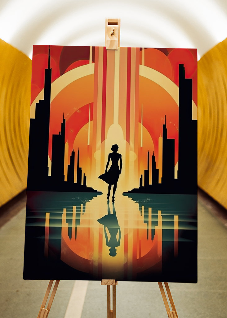 Art Deco Poster Art Print