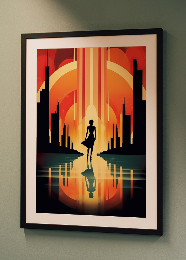 Art Deco Poster Art Print