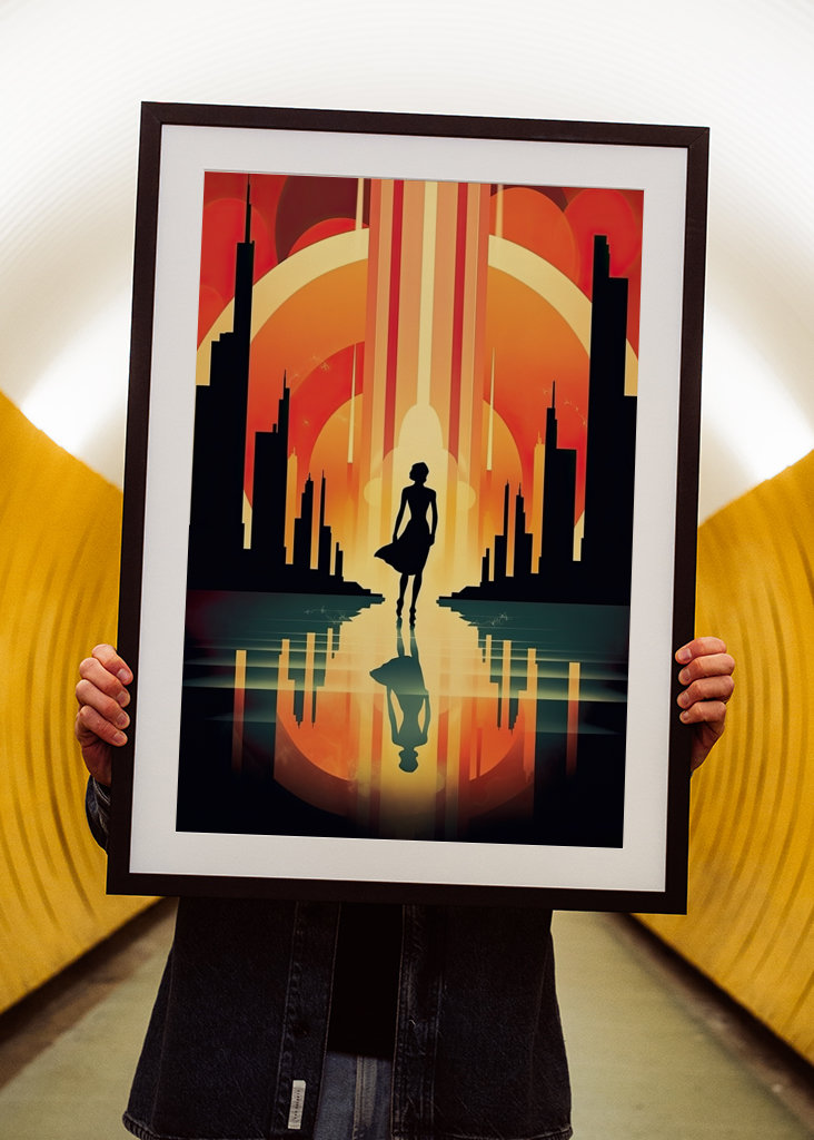 Art Deco Poster Art Print