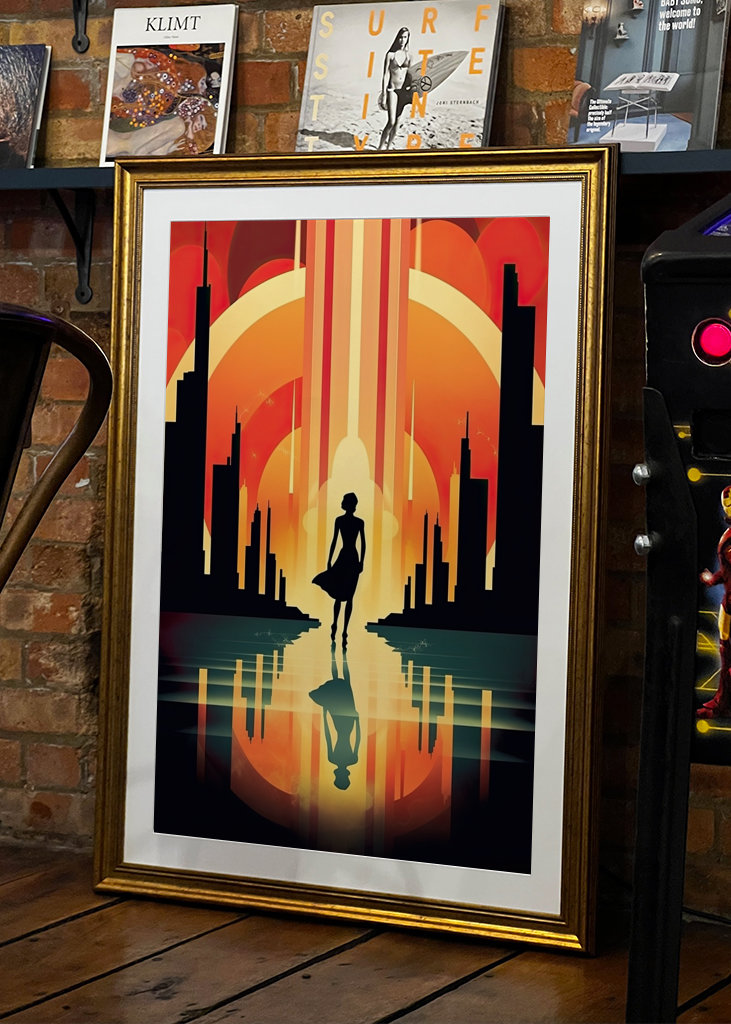 Art Deco Poster Art Print