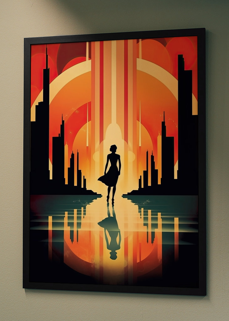 Art Deco Poster Art Print