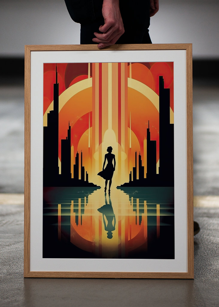 Art Deco Poster Art Print